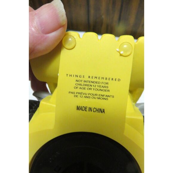 RARE NIB THINGS REMEMBERED BULLDOZER BASE SNOW GLOBE w PICTURE FRAME IN GLOBE - Picture 5 of 8